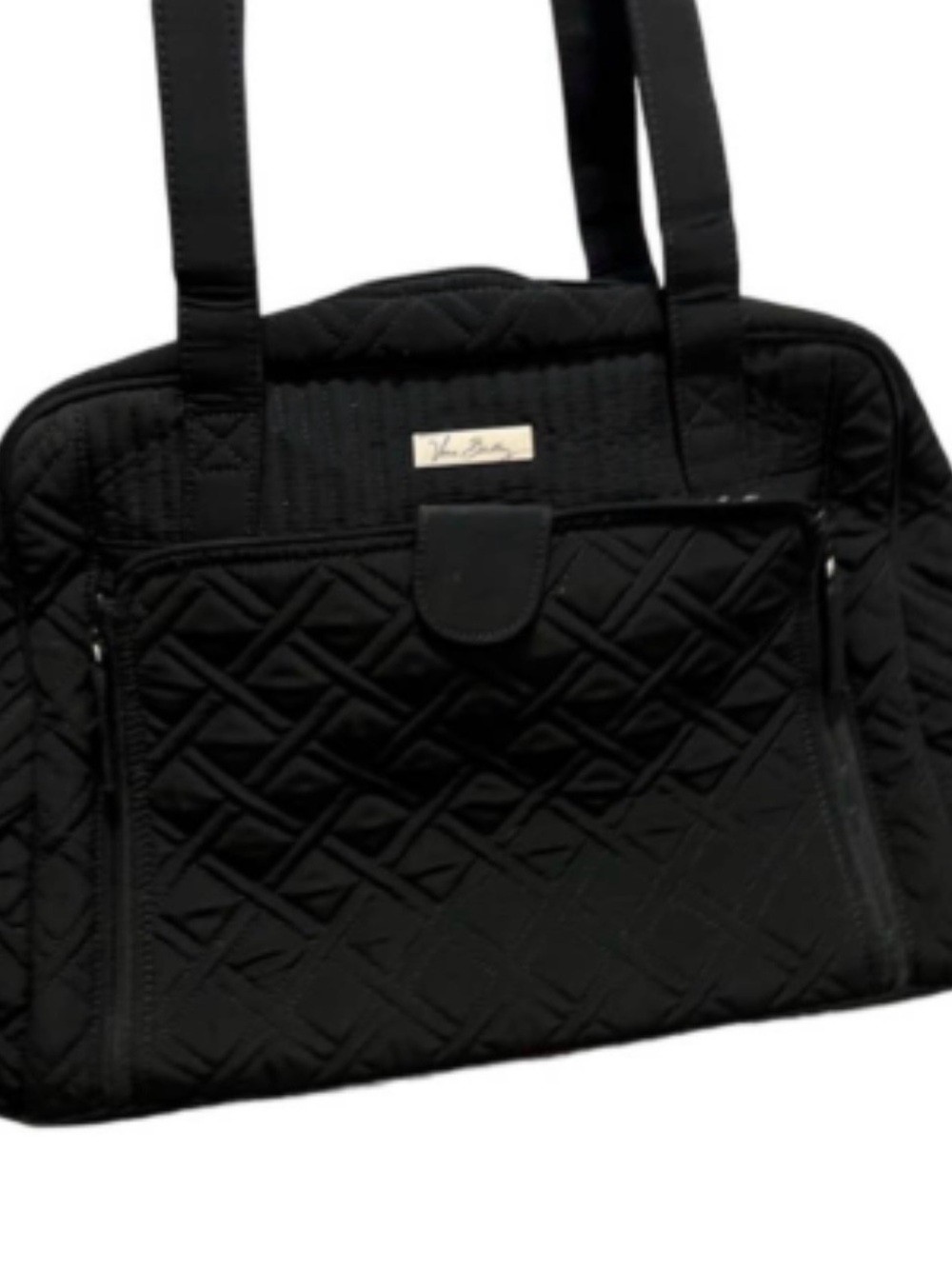 Vera Bradley Stroll Around Baby Diaper Bag Black Changing Pad